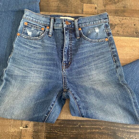Madewell Classic Straight Jean Women's Size 25 - Picture 3 of 6